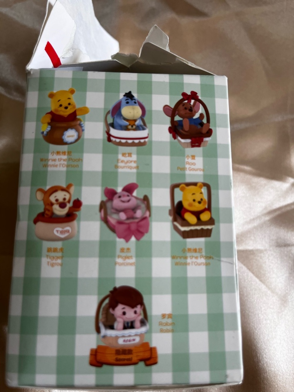 Blind box' Take Me On A Tour' Yellow Winnie the Pooh Collectible Figure